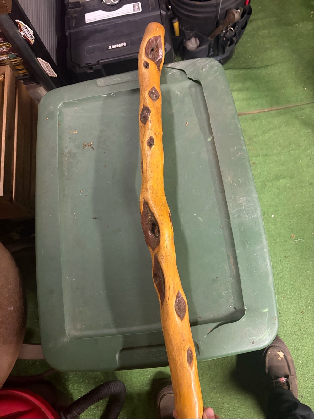Diamond willow piece